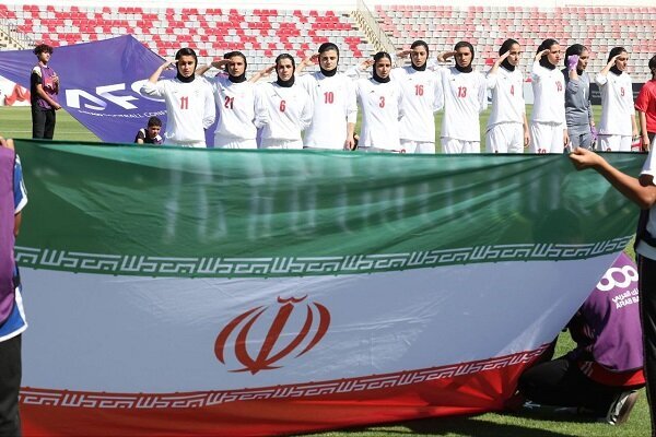 جشن صعود تیم ملی فوتبال بانوان ایران با برد برابر اردن جشن صعود تیم ملی فوتبال بانوان ایران با برد برابر اردن