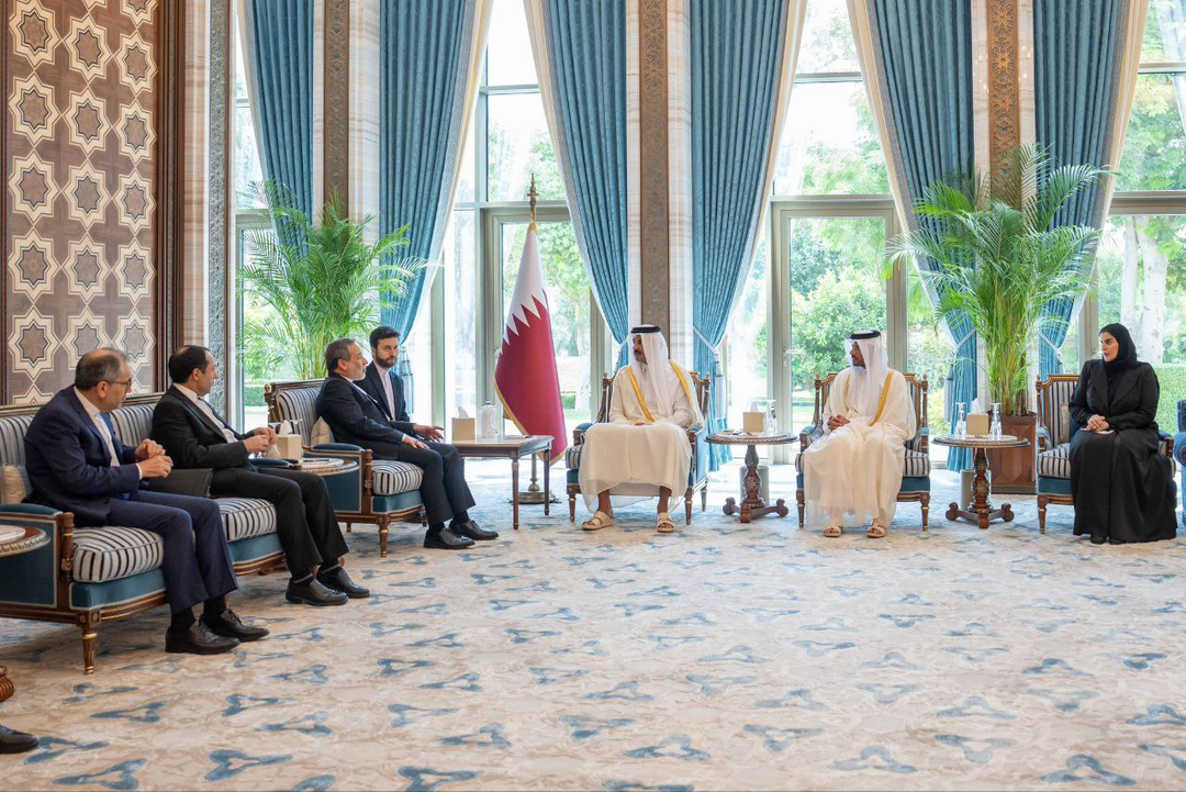 دیدار عراقچی با امیر قطر دیدار عراقچی با امیر قطر