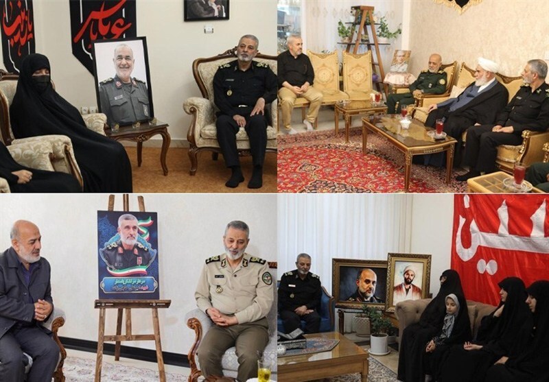 دیدار سرلشکر موسوی با خانواده فرماندهان شهید جنگ تحمیلی ۱۲ روزه دیدار سرلشکر موسوی با خانواده فرماندهان شهید جنگ تحمیلی ۱۲ روزه