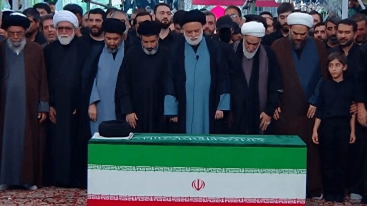 تصاویر/ مراسم تشییع پیکر مطهر آقای شهید ایران در مشهد مقدس