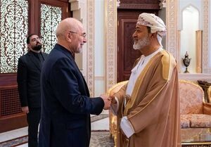 قالیباف با سلطان عمان دیدار کرد