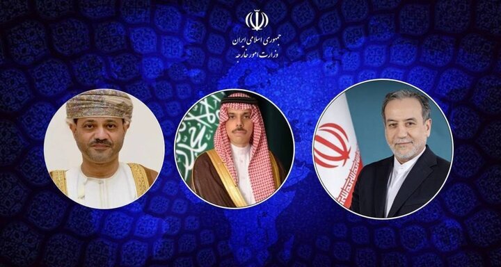گفتگوی تلفنی وزیر امور خارجه کشورمان با وزرای امور خارجه عمان وعربستان