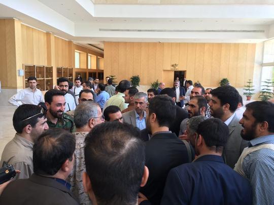 حضور فرمانده کل سپاه در مجلس