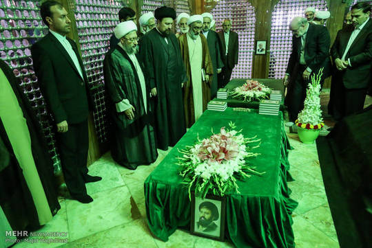 تجدید میثاق مسئولان قوه قضائیه با  امام راحل