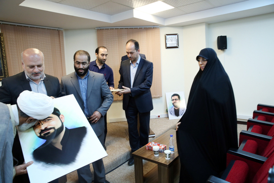 روز خبرنگار در مرکز رسانه ای صبا و تجلیل از همسران شهدای خبرنگار