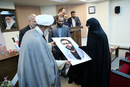 روز خبرنگار در مرکز رسانه ای صبا و تجلیل از همسران شهدای خبرنگار