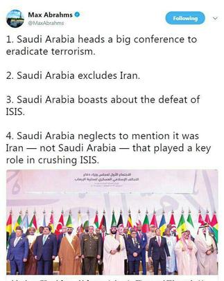  تحلیلگر آمریکایی مسائل ضدتروریسم: داعش را ایران نابود کرد، آن‌وقت پُز آن را عربستان سعودی می‌دهد!
