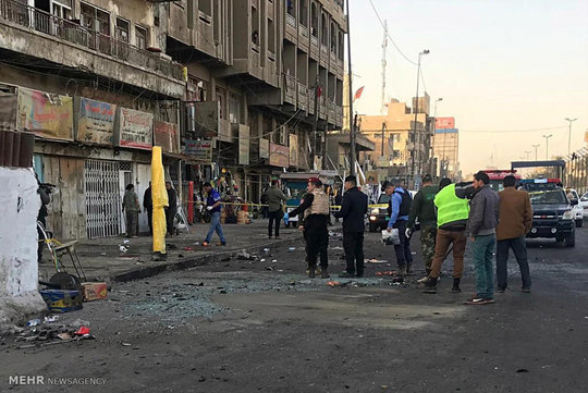  انفجارهای تروریستی در بغداد‎
در دو انفجار انتجاری در مرکز بغداد ۳۸ نفر کشته و بیش از ۱۰۰ تن زخمی شدند.