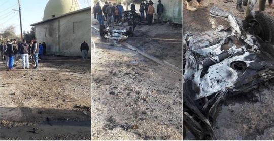  انفجار خودروی بمب‌گذاری شده در در نزدیکی مرقد «خضر الیاس» در استان کرکوک عراق
 این انفجار تلفات جانی به همراه نداشت.