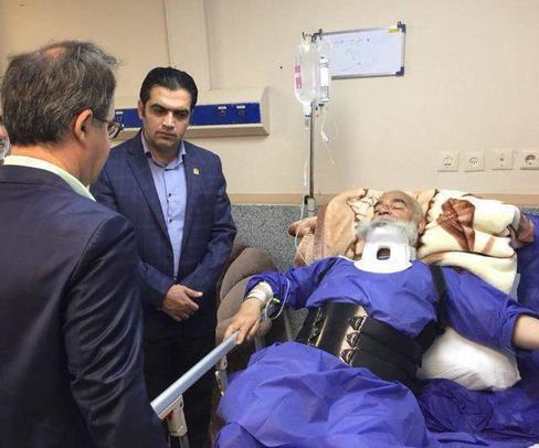 خودروی آیت‌الله زالی نماینده مردم تهران در مجلس خبرگان واژگون شد.
وی هم‌اکنون در بیمارستان بستری است.