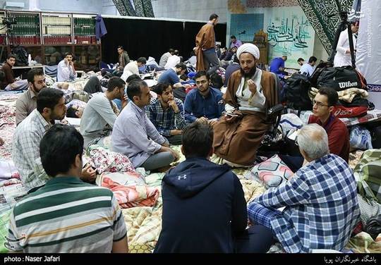  روز آیین اعتکاف ماه رجب با حضور پر شور معتکفین در برخی مساجد و مساجد دانشگاه ها در سراسر ایران 