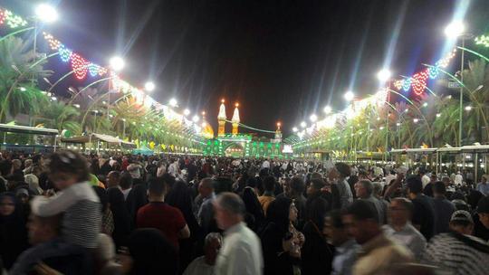  بین الحرمین در شب میلاد امام حسین(ع)