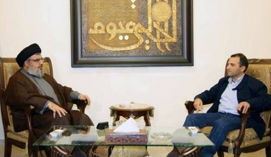 سید حسن نصرالله دبیر کل حزب الله لبنان و جبران باسیل رئیس جریان آزاد ملی و وزیر خارجه لبنان در دیداری رودررو درباره مسائل داخلی و خارجی از جمله نتایج انتخابات پارلمانی اخیر گفتگو کردند.
