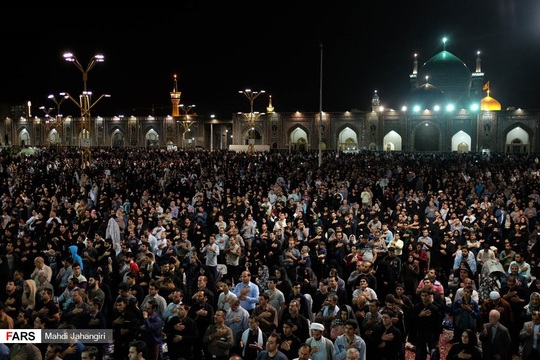  احیای شب نوزدهم رمضان در حرم رضوی
