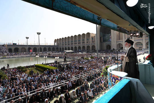  اقامه‌ی نماز باشکوه عید سعید فطر 