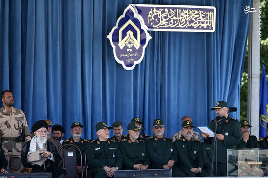 گزارش فرمانده کل سپاه در محضر فرماندهی کل قوا