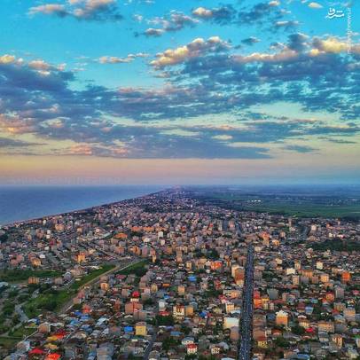  بندر انزلی از نمایی متفاوت