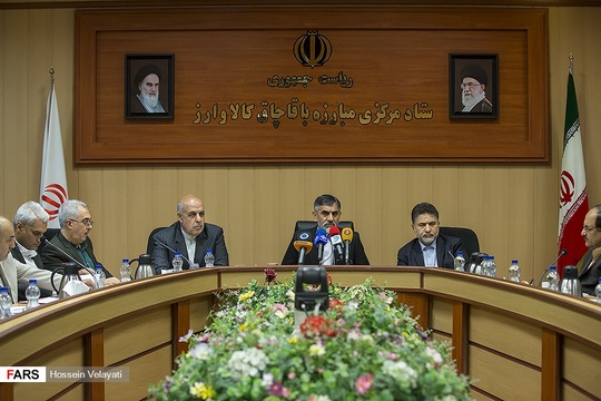 نشست خبری علی مؤیدی خرم‌آبادی رئیس ستاد مبارزه با قاچاق کالا و ارز، با حضور اصحاب رسانه در ستاد مبارزه با قاچاق کالا و ارز برگزار شد.