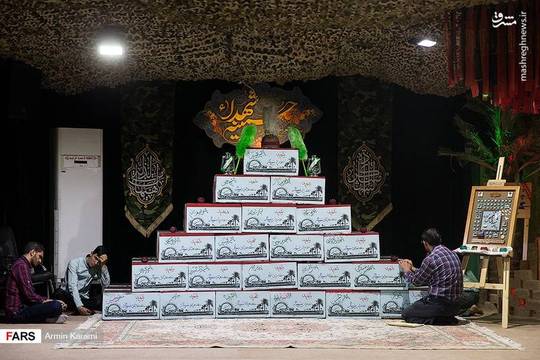 پیکر مطهر ۶۰ شهید تازه‌تفحص‌شده که اخیراً از مرز خسروی وارد کشور شده‌اند، وارد معراج شهدای تهران شدند.