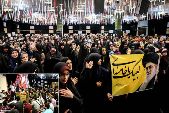 اجتماع دختران انقلاب، توسط قرارگاه 