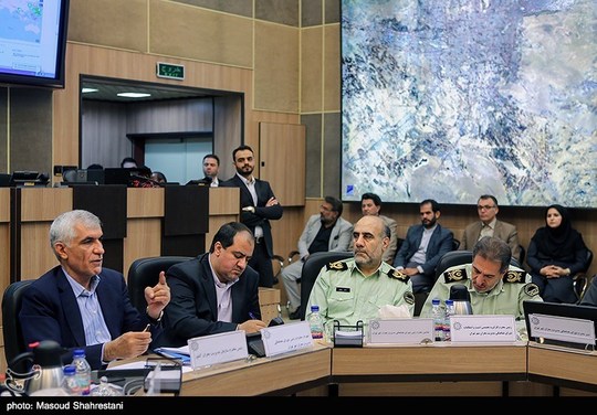 جلسه ستاد مدیریت بحران شهر تهران با حضور سیدمحمدعلی افشانی شهردار تهران در ساختمان مدیریت بحران برگزار شد.