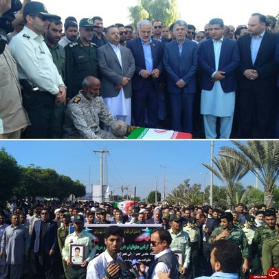  در پی یک حادثه تروریستی ستوان دوم داریوش رنجبر و سرباز وظیفه ناصر درزاده به فیض شهادت نایل آمدند.