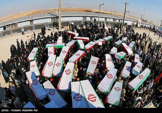 پیکرهای پاک و مطهر ۷۲ شهید تازه‌تفحص‌شده دوران دفاع مقدس، بر دستان مردم ولایتمدار استان خوزستان و اهل‌سنت بندرعباس از طریق مرز بین‌المللی شلمچه وارد میهن اسلامی شدند. این شهدا در عملیات‌های رمضان، کربلای ۵ و تک دشمن در اواخر جنگ تحمیلی و هشت سال دفاع جانانه به درجه رفیع شهادت نائل شدند .