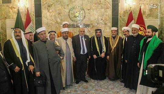 تعدادی از علمای اهل سنت شهر موصل با حضور در حرم مطهر امام حسین علیه السلام مراتب تقدیر وتشکر خود را نسبت به مواضع مرجعیت آیت الله العظمی سیستانی وعتبات عالیات ابراز داشتند.