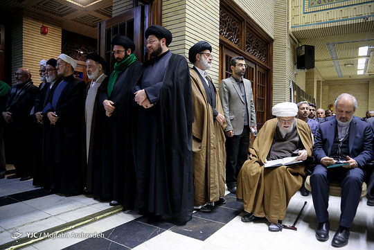 مراسم بزرگداشت مرحوم آیت الله هاشمی شاهرودی رییس فقید مجمع تشخیص مصلحت نظام در مسجد نور برگزار شد.