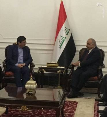 'عبدالناصر همتی' رئیس کل بانک مرکزی جمهوری اسلامی ایران با 'عادل عبدالمهدی' نخست وزیر عراق دیدار کرد.
