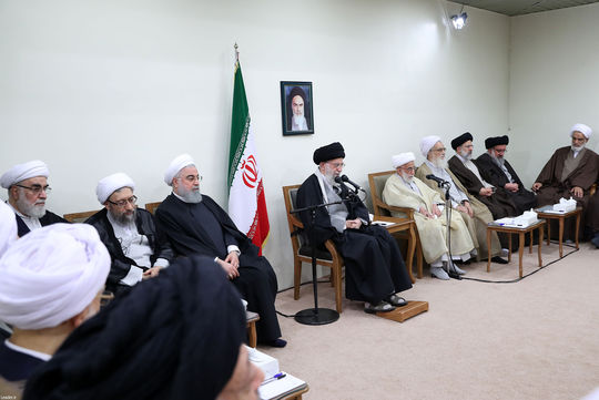 دیدار اعضای مجلس خبرگان با رهبری
