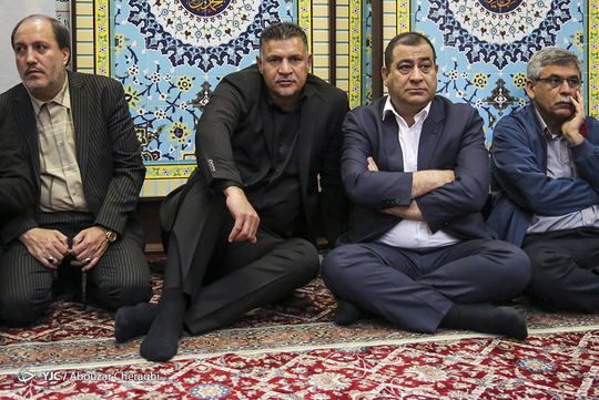 مراسم ترحیم مادر شهیدان طهرانی مقدم