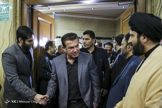 مراسم ترحیم مادر شهیدان طهرانی مقدم