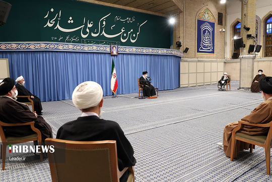 دیدار اعضای مجلس خبرگان رهبری با رهبر معظم انقلاب