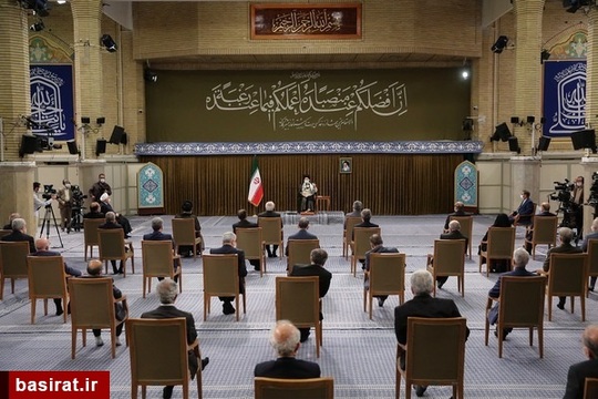 آخرین دیدار رئیس‌جمهور و هیئت دولت دوازدهم با رهبر انقلاب