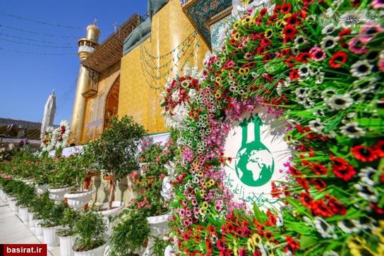 حال و هوای حرم علوی در عید سعید غدیر خم