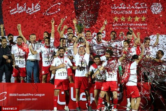 جشن قهرمانی پرسپولیس در لیگ برتر