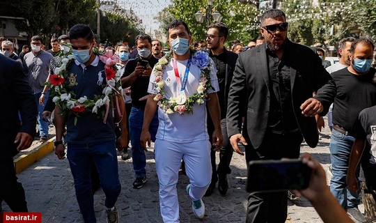  استقبال از حسن یزدانی و سجاد گنج زاده در ایران