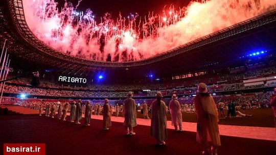 مراسم اختتامیه المپیک 2020 توکیو در ژاپن