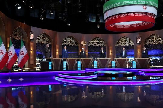 نامزدهای انتخابات ریاست جمهوری در سومین مناظره تلویزیونی