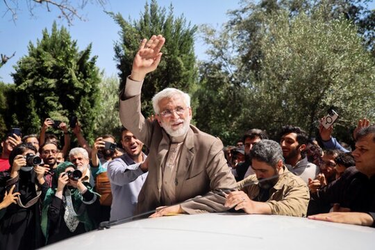 سخنرانی انتخاباتی «سعید جلیلی» در دانشگاه شریف