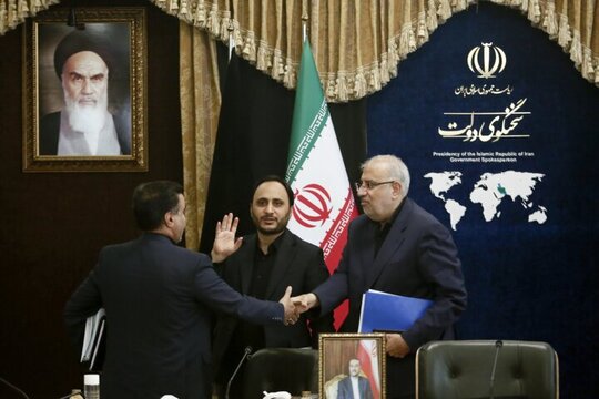 نشست خبری مشترک اعضای دولت