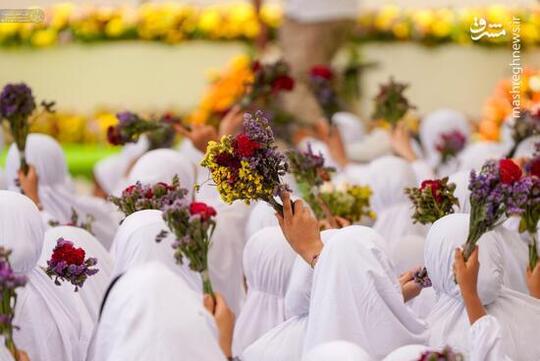 جشن غدیر ویژه ایتام در حرم امیرالمومنین(ع)