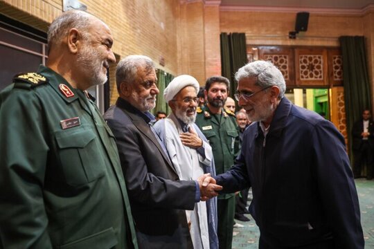 مراسم چهلمین روز شهادت «سید مهدی موسوی»