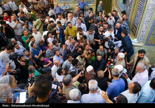 حضور سعید جلیلی در بازار تهران