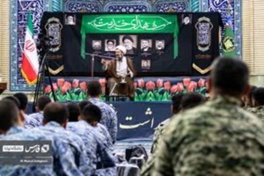 مراسم گرامی‌داشت چهلم شهدای خدمت در ستاد ارتش