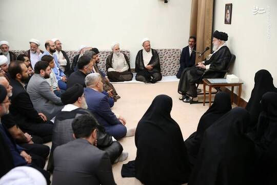 دیدار تولیت جدید مدرسه عالی شهید مطهری با رهبر انقلاب