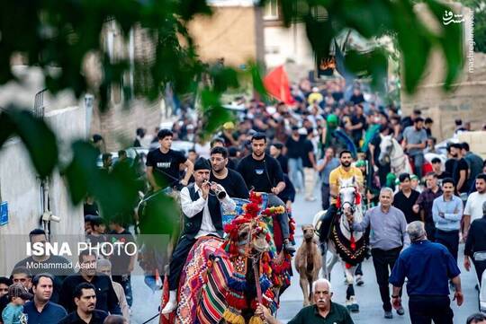 آیینی سنتی چاووشی‌خوانی محرم در فیجان اراک