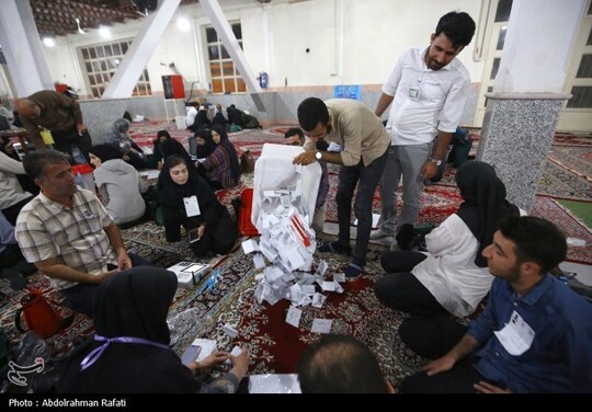 شمارش آرای مرحله دوم انتخابات ریاست جمهوری در همدان