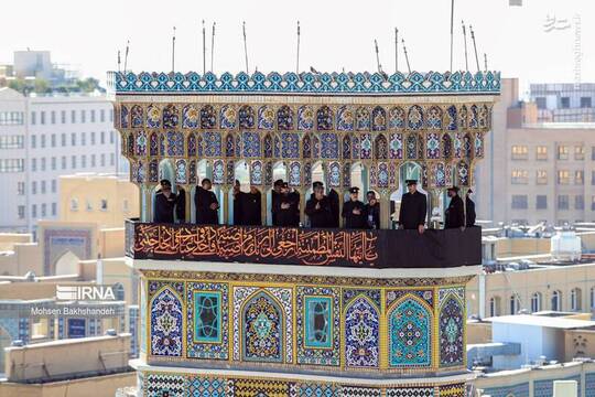 آیین سنتی صلا در حرم رضوی